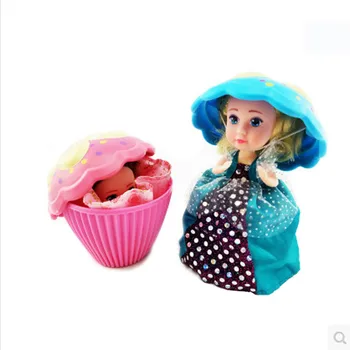 

1pc Mini Beautiful Cake Doll Toy Surprise Cupcake Kids Doll Toys for Children Kids Transformed Scented Girls Funny Games Gifts