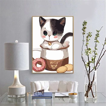 

Paintings By Numbers DIY Pictures Oil Coloring By Numbers Set Gift Drawing By Numbers Canvas Decor New Arrivals