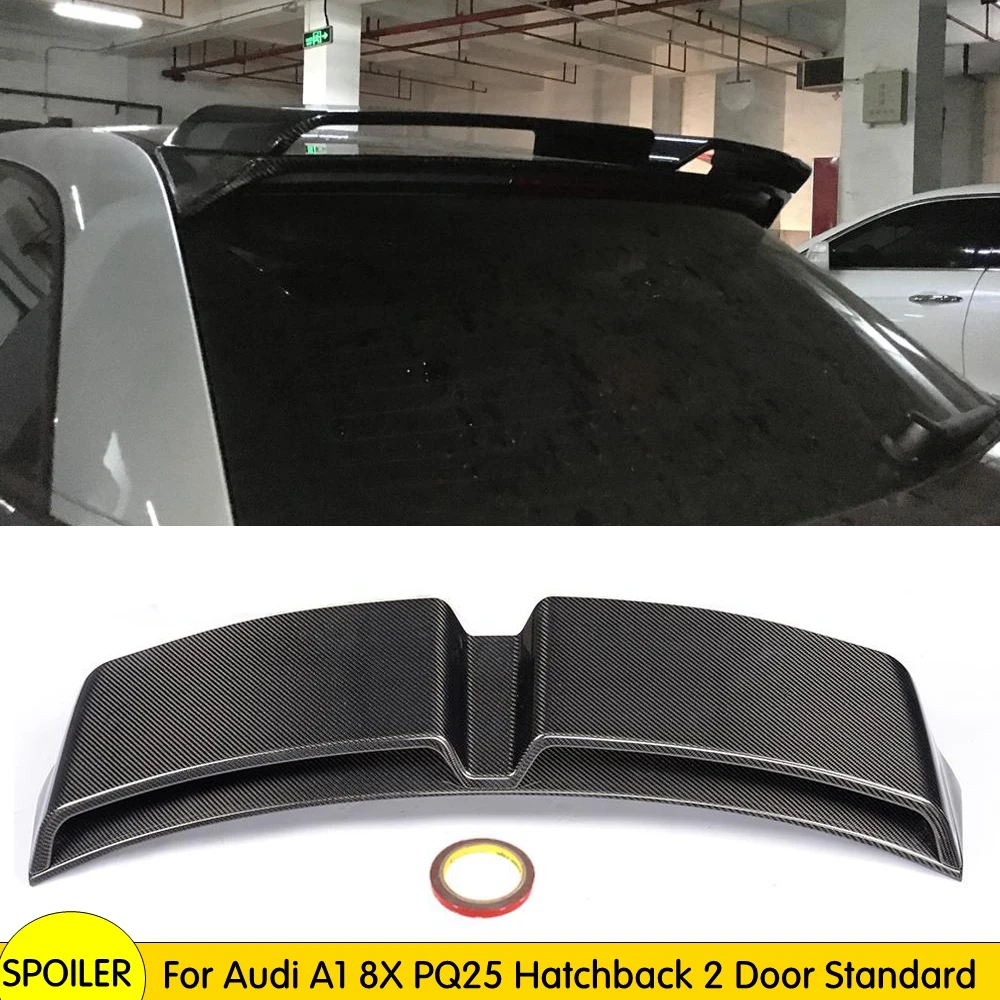 Углеродное волокно авто багажник задний спойлер крыло для Audi A1 8X PQ25 хэтчбек 2