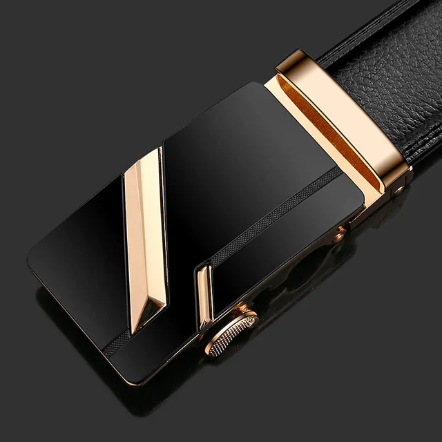 2020 New Male Designer Automatic Buckle Cowhide Leather men belt Famous Brand Belt Luxury belts for men Ceinture Homme