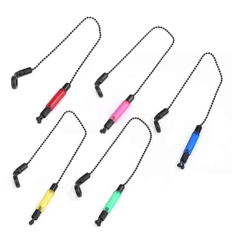 

5pcs Hot Sale Soft Chain Fishing Swinger Solid JY-SW-18 Fishing Bite Alarm Iron Soft Chain Hanger Swingers Fishing Tackle