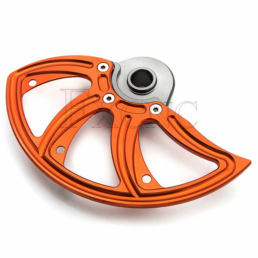 CNC передняя защита заднего тормозного диска для Husqvarna TE FE TC FC TX FX FS 125 150 200 250 350 390 450 501 для KTM SX EXC XC SXF EXCF