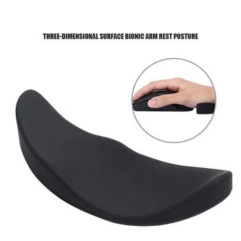 

New Ergonomic Gaming Mouse Pad Silicon Gel Non-Slip Streamline Wrist Rest Support Mat Computer Mouse Pad For Office Gaming PC