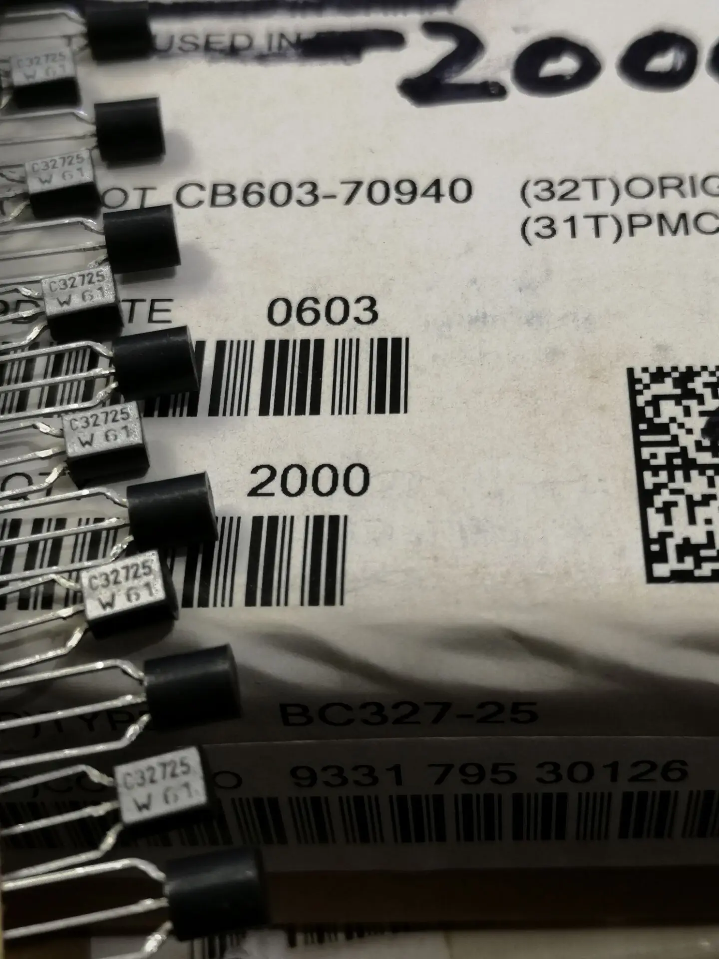 100% New&original BC327 25 C32725 TO 92 PNP 0.8A/45V|Replacement Parts ...