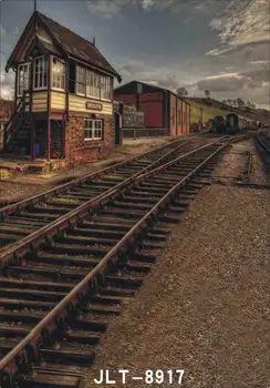 

SHENGYONGBAO Vinyl Custom Photography Prop Children Indoor Wood Planks theme Photo Studio Background SJ-15