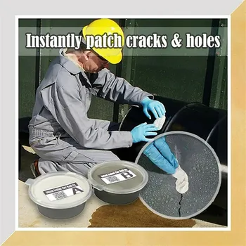

Waterproof Ceramic Strong Repair Glue Filled with Plastic Steel Mixed Mud Heat-Resistant Repair Glue Set FAS6