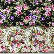 Lychee Life 50x40/160 см цветочный хлопок Лоскутная Ткань ткань домашняя Текстура DIY швейная ткань ремесла