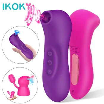 10 Modes Clit Sucker Vibrator Powerful Vacuum Clit Sucking Nipple Sucking Tongue Vibrating Oral Licking Sex Toys for Women 1