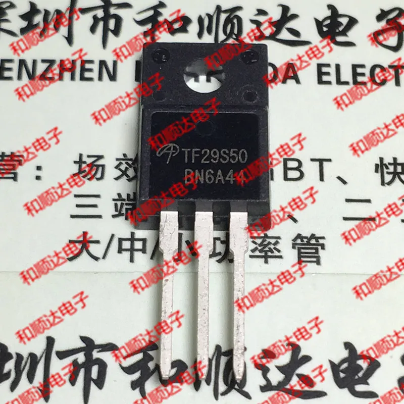 10 шт./лот TF29S50 AOTF29S50 новые имеющиеся TO-220F 500V 29A