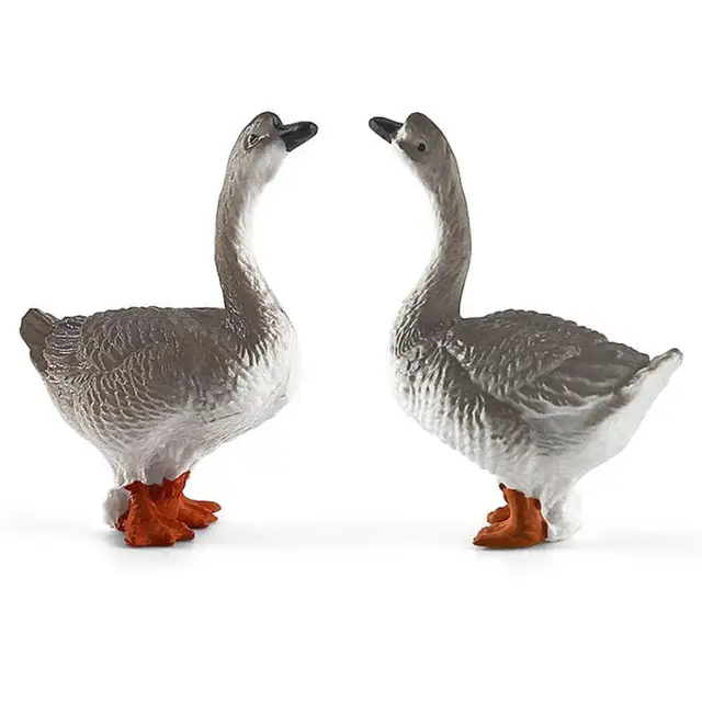 12PCS Mini Farm Animal Figurines Simulation Farm Animal Figures Toys Washable PVC Farm Barn Animals Playset for Cake Decoration 5