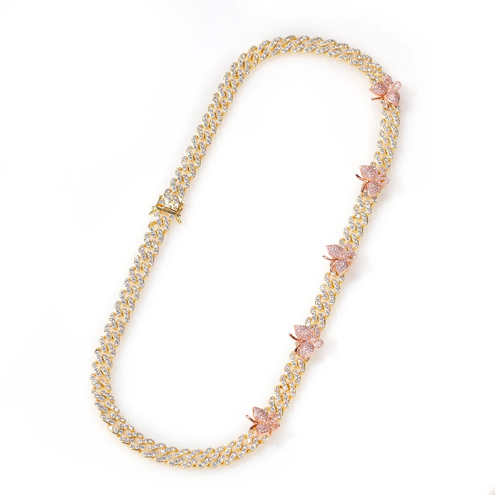 TBTK 9mm Cuban Chain Necklaces For 
