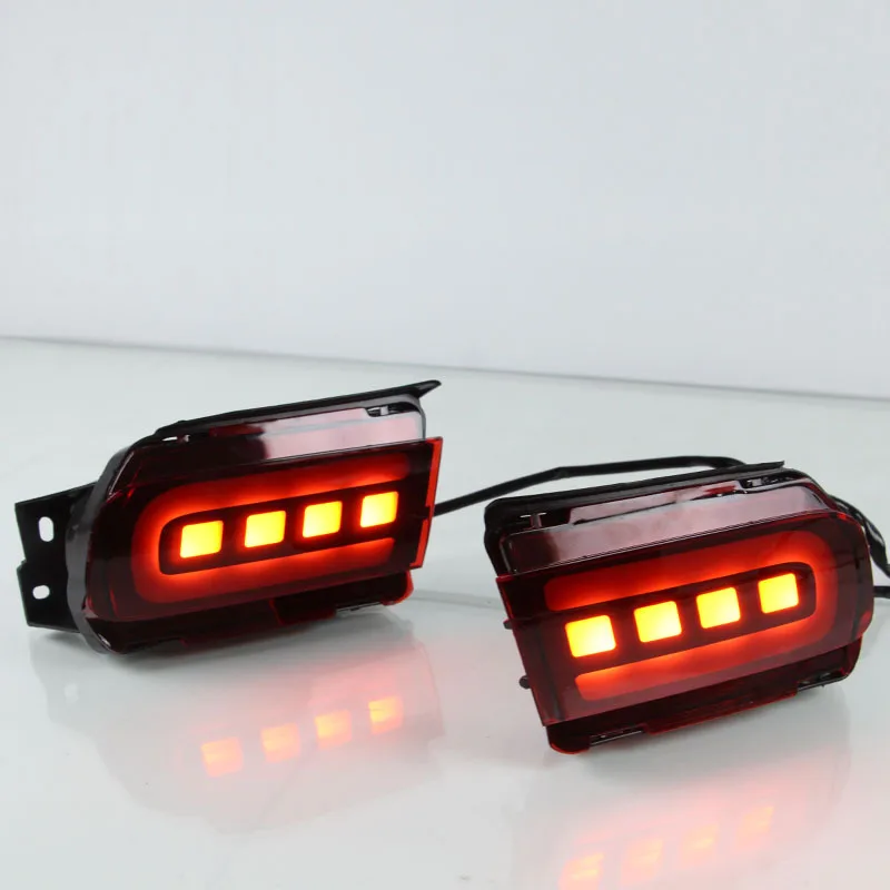 

Suitable for 10-18 Years TOYOTA Prado Modified LED Stoplights after Bumper Light Brake Lights Flash Burst