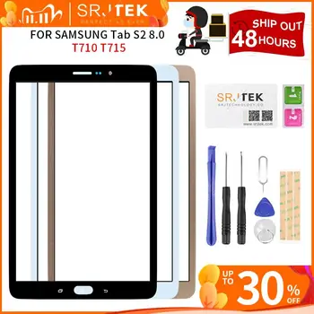 

For Samsung Galaxy Tab S2 8.0 T715 SM-T715 SM T710 Outer Glass Front Screen Lens Panel (Not Touch Screen Digitizer Sensor )