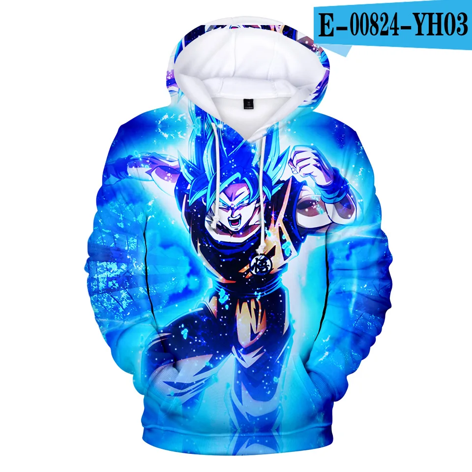 Aikooki толстовки Dragon Ball с капюшоном для мужчин/женщин толстовки Мода Go Ku Sudadera толстовка с драконом для мужчин s Polluvers Z пальто с карманами - Цвет: 011