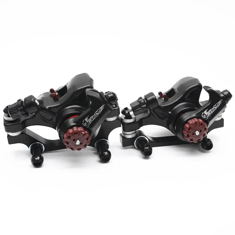 

Aluminum Mechanical Disc Brake Front & Rear MTB Disc Brake Device Rotor 160mm a set of For mountain Bicycle bike parts