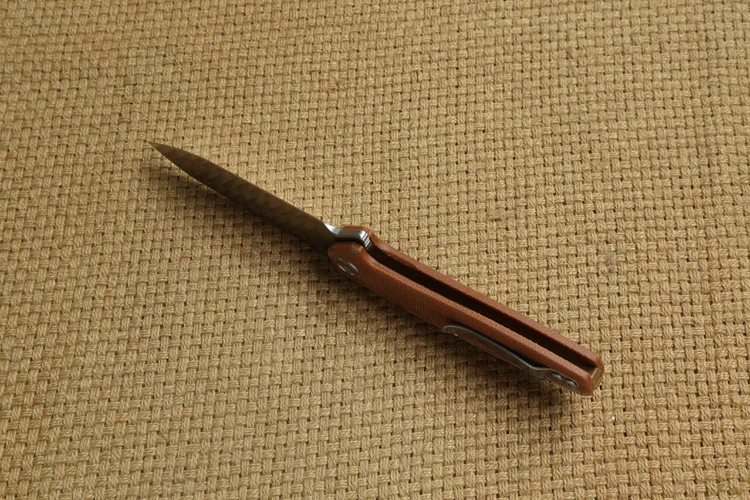 DICORIA YX-751 складной нож шарикоподшипник 14C28N лезвие льняная Ручка Кемпинг Охота Открытый suvival Карманные Ножи EDC инструменты