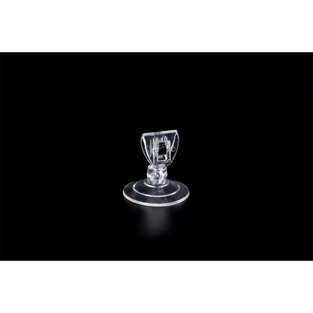 Suction Cup Base Clip Card Holder Clear Sign Clips Refregerator Price Display Clamp