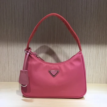 

Candy-colored fashionable nylon underarm bag, high-quality ladies crossbody bag, luxury vintage small shoulder bag handbag
