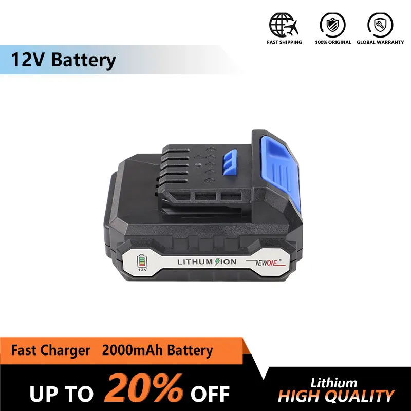  12V Lithium Battery for KEINSO Power Tools Series Working 15~20 mins