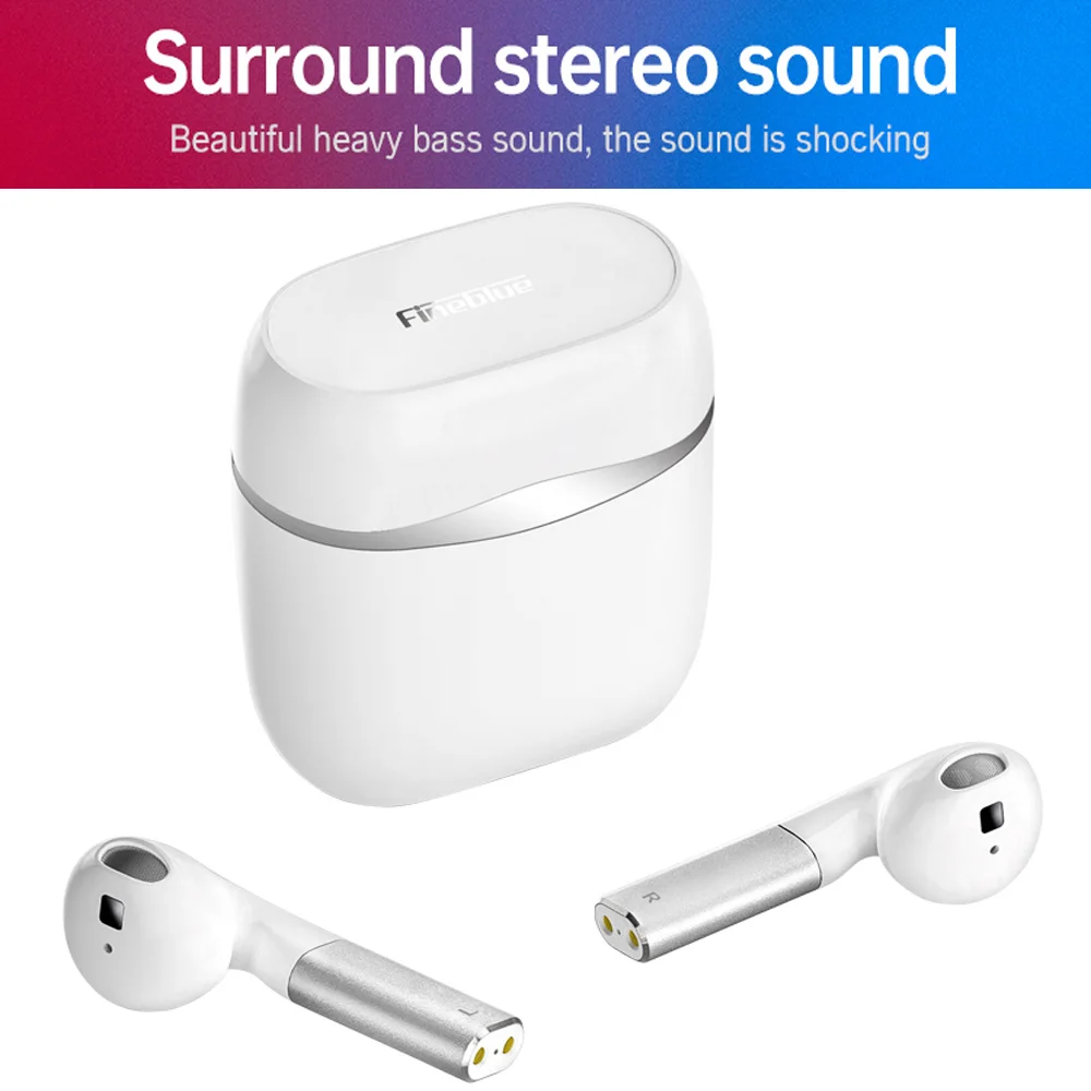 Tws стереонаушники Fineblue J1 PRO с поддержкой Bluetooth и двойным микрофоном|Наушники