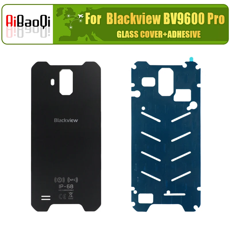 Крышка от аккумулятора Blackview BV9600 Pro Задняя стеклянная панель + клейкая наклейка