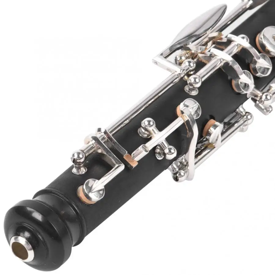 Oboe профессиональный черный C Ключ Мельхиор металлический палец отдых Начинающий музыкальный инструмент Запчасти