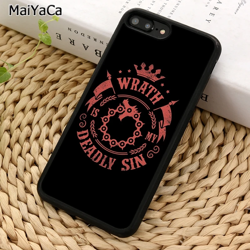 MaiYaCa семь смертных грехов чехол для телефона iPhone X XR XS 11 12 Pro MAX 5 6 S 7 8 Plus Samsung Galaxy S5 S6
