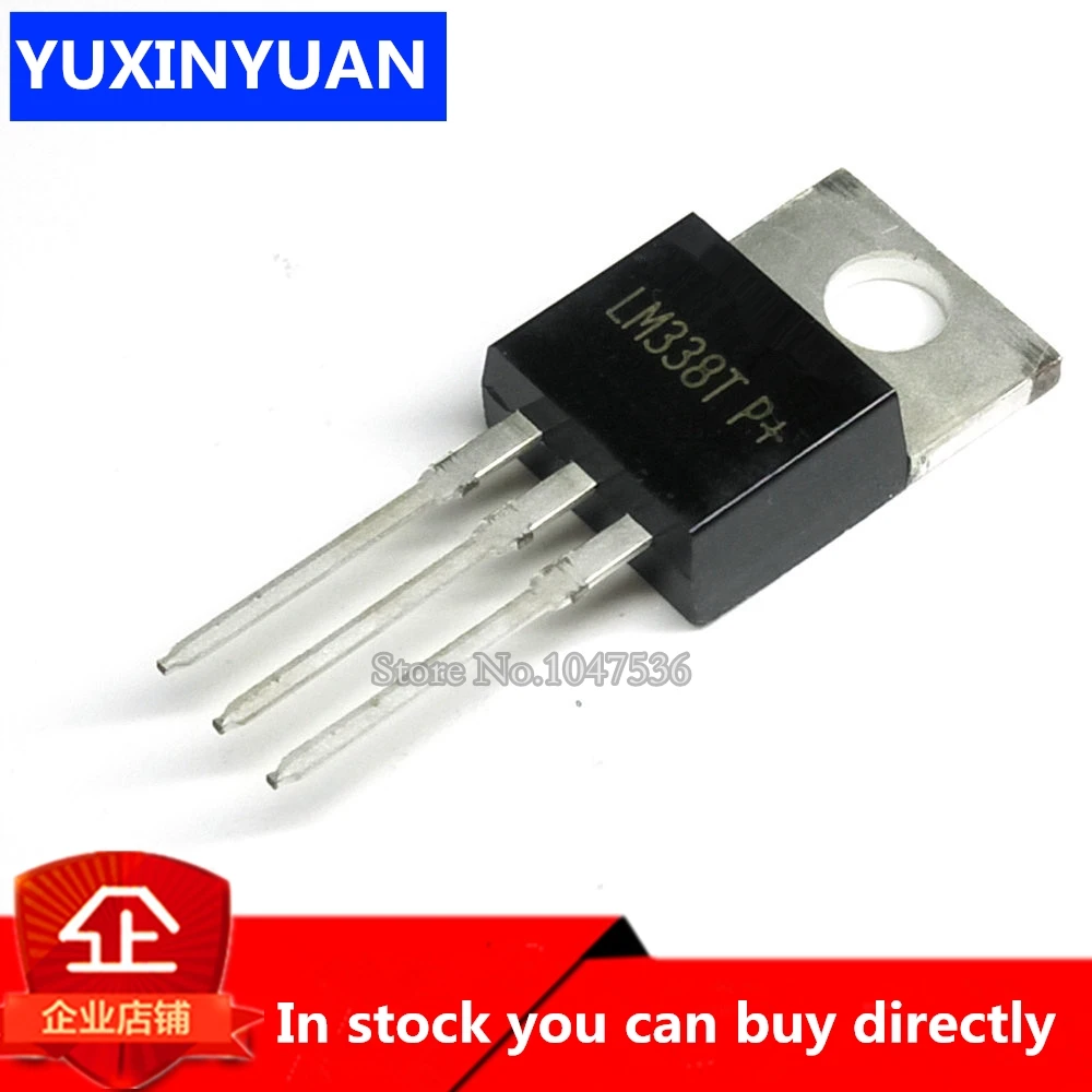 10 шт./лот LM338T TO220 LM338 TO-220 338 T новая и оригинальная интегральная схема | Электронные