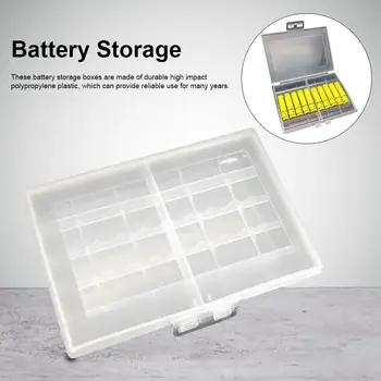 

AA AAA Battery Organizer Compact Storage Box Lightweight Carrying Case Bag Holder 12*8.5*2CM