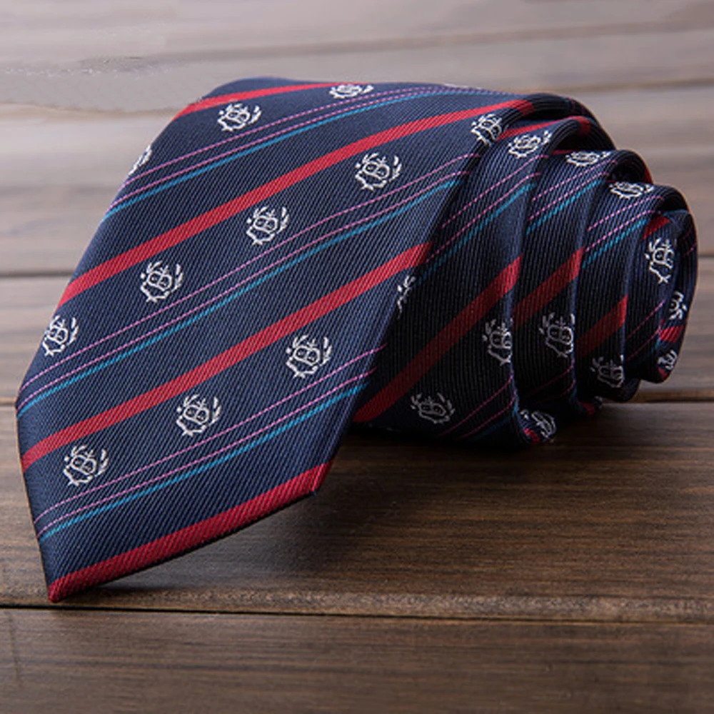 Music_Note_Embroidery_Pinao_Keyboard_British_Japanese_School_Girls_Boys_JK_Uniform_Neck_Tie_Students