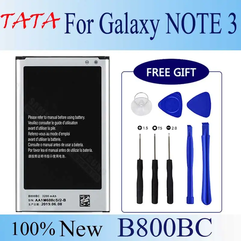 Для samsung Батарея Galaxy NOTE 3 N900 N9002 N9009 N9008 N9006 N9005 Note3 B800BC B800BE с NFC 3200 мАч оригинальная замена