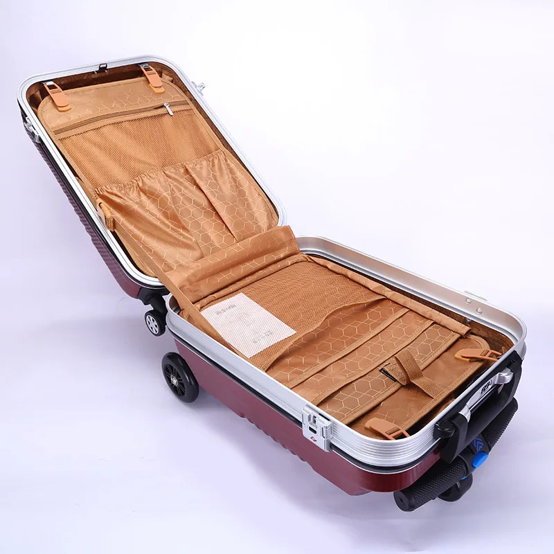 21 inch Multi-function Scooter luggage High-end Carry on luggage Suitcases and travel bags Large capacity Scooter Luggage set
