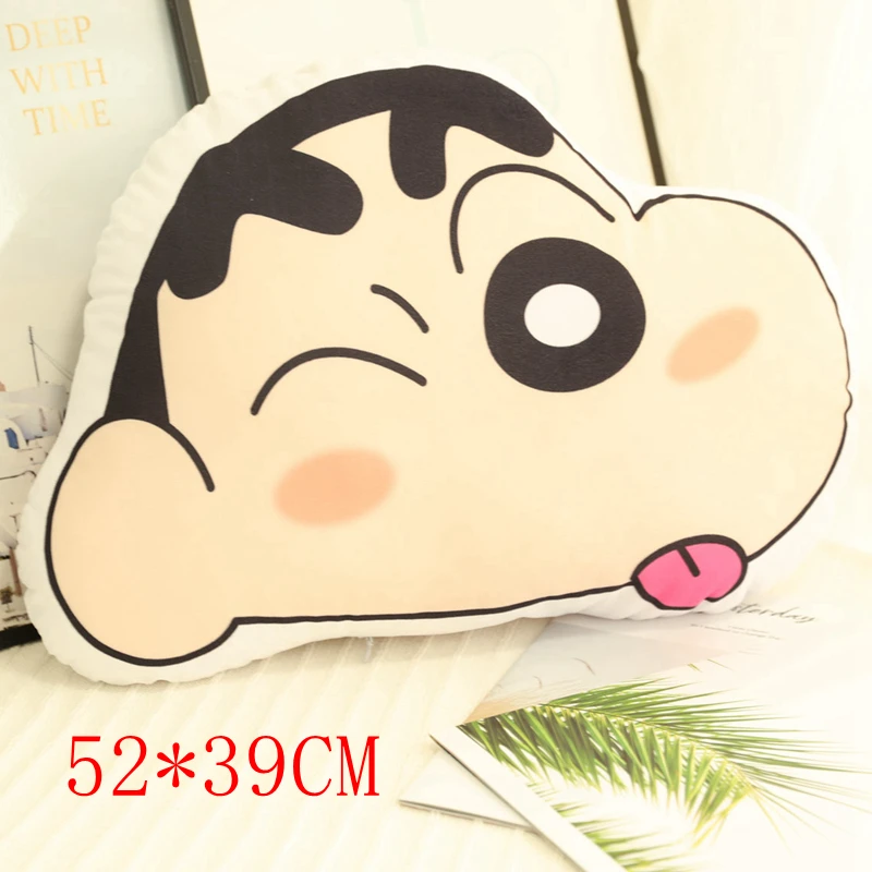 1 шт. мультяшная Пижама Crayon Shinchan моющаяся Подушка диванная подушка офисная Подушка для сна Декор для спальни высокое качество подарок для ребенка - Цвет: 52x39CM