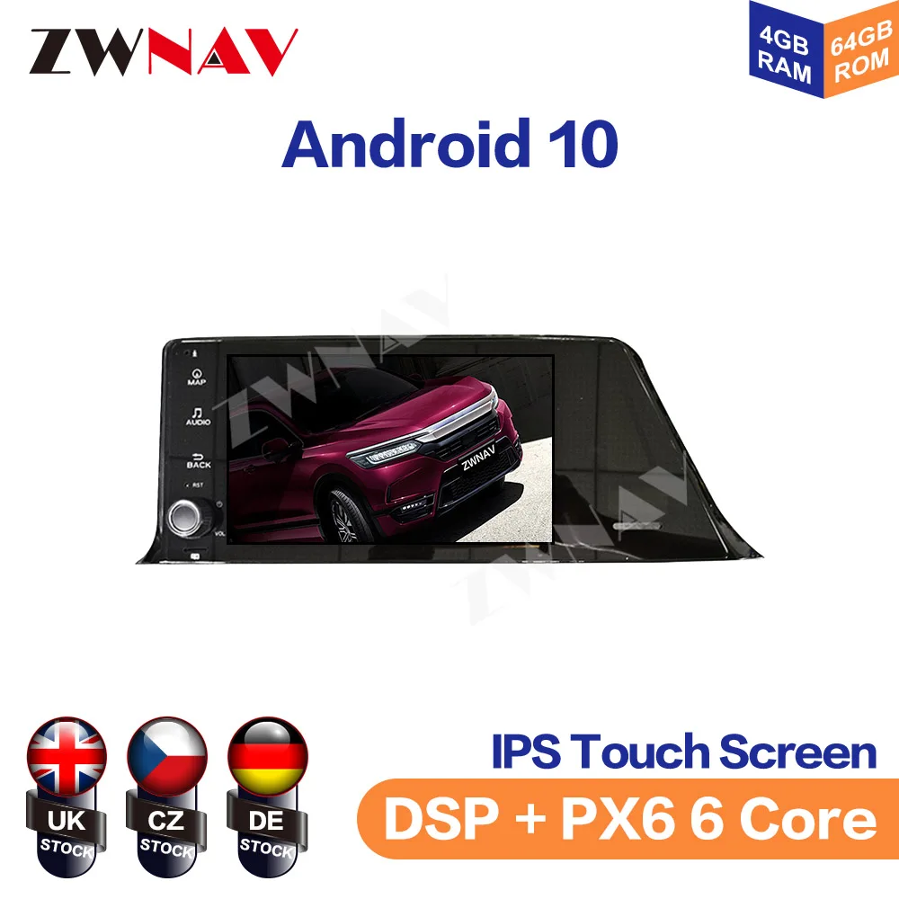 

Navirider GPS navigation For TOYOTA CHR C-HR 2017 touch screen DVD Car android 10 8-Core 64gb rom radio bluetooth player stereo