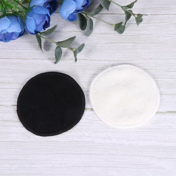 

12Pcs Reusable Makeup Pads Simple Cleaning Puffs Cosmetic Accessories for Students Girls Ladies Women