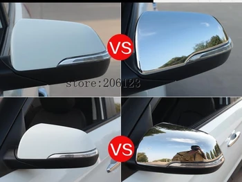 

FIT FOR 2014-2017 For Hyundai ix25 (creta) Chrome Side Rearview Mirror Cover Trims 2 pcs