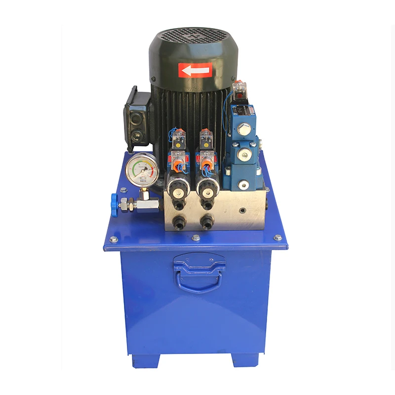 17L hydraulic system 380v 1.5kw double acting hydraulic motor power units servo driver feedback line code disk line system control line motor encoder line power line hot selling