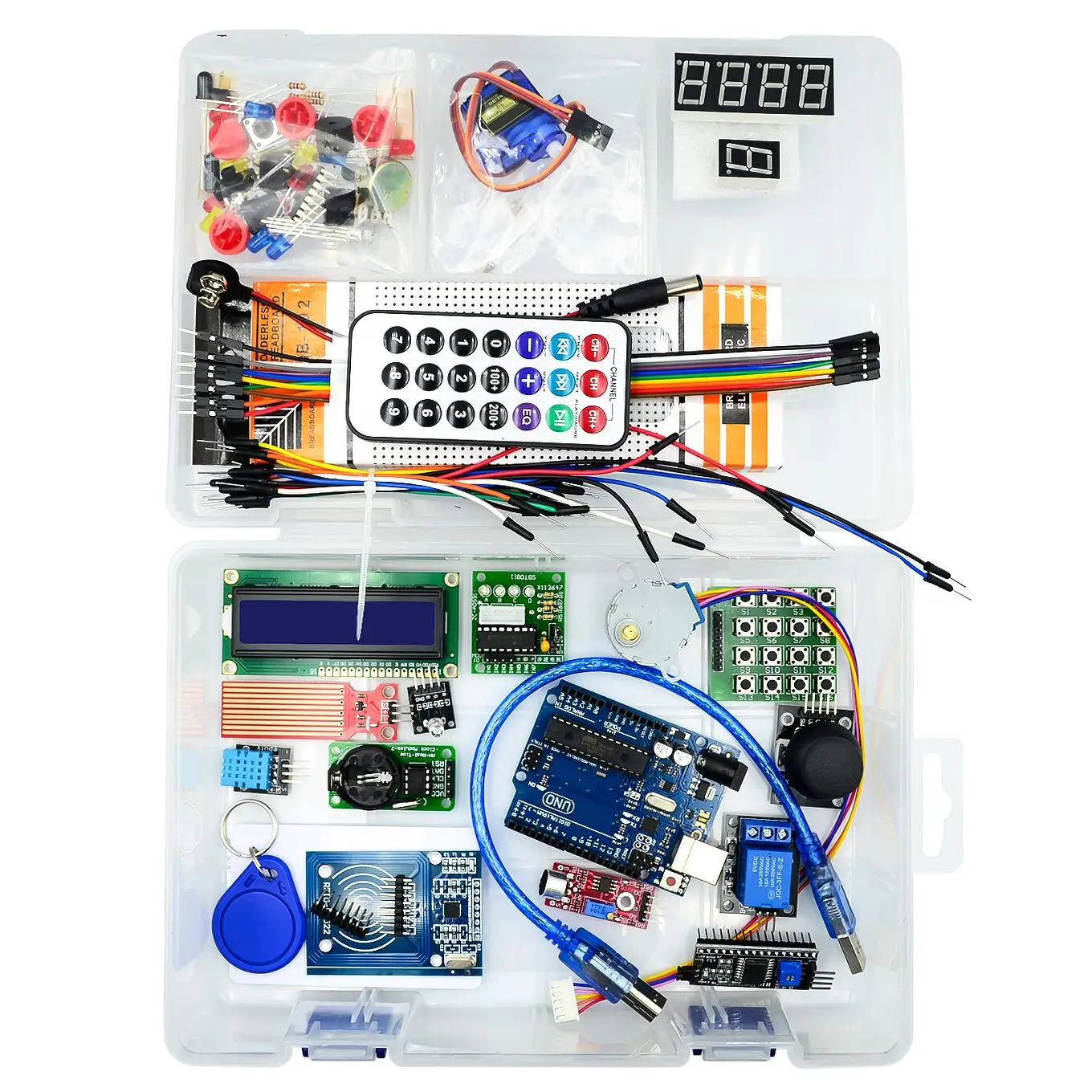 Для Arduino RFID стартовый набор MEGA328P UNO R3 ch340g обновленная версия Обучающий оптом с