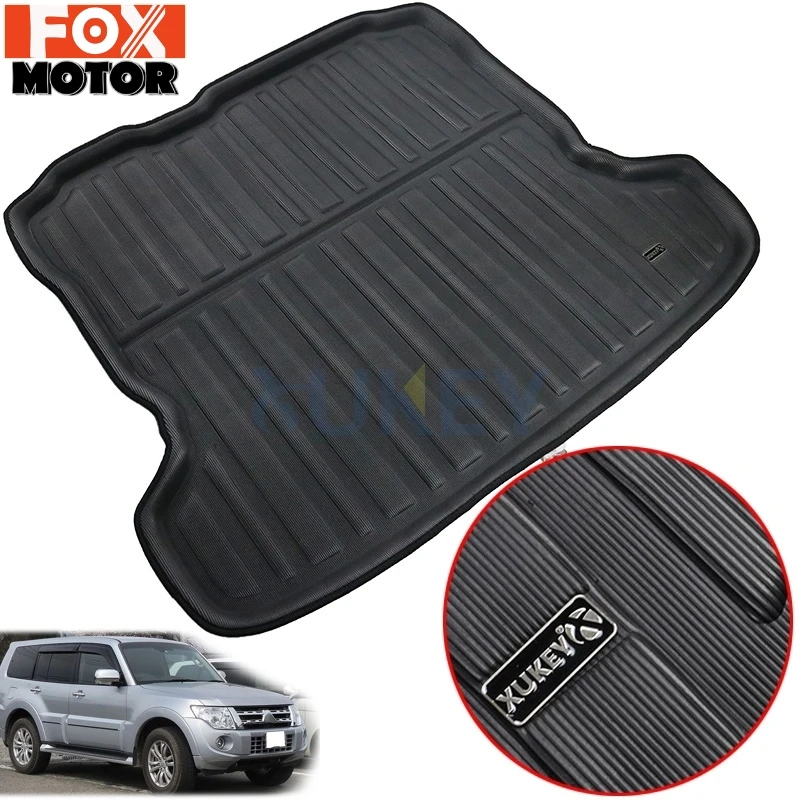 Rear Trunk Liner Boot Mat Cargo Tray Floor Carpet For 2006 -2016 Mitsubishi Pajero Shogun 2007 - 2010 2012 2013 2014 2015 2018 |