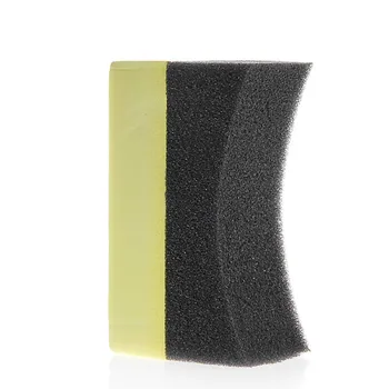 

Car Foam sponge Car Tyre Brush Curved Foam Sponge Pad Useful Automotive