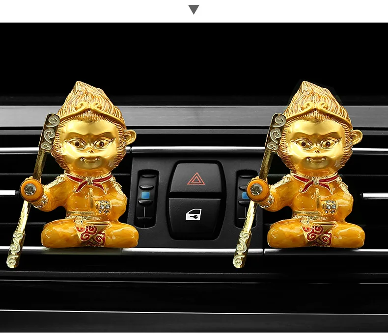 Sun Wukong освежитель воздуха для автомобиля, эфирное масло, автомобильный диффузор, духи, клипса, аксессуары для салона автомобиля для девочек