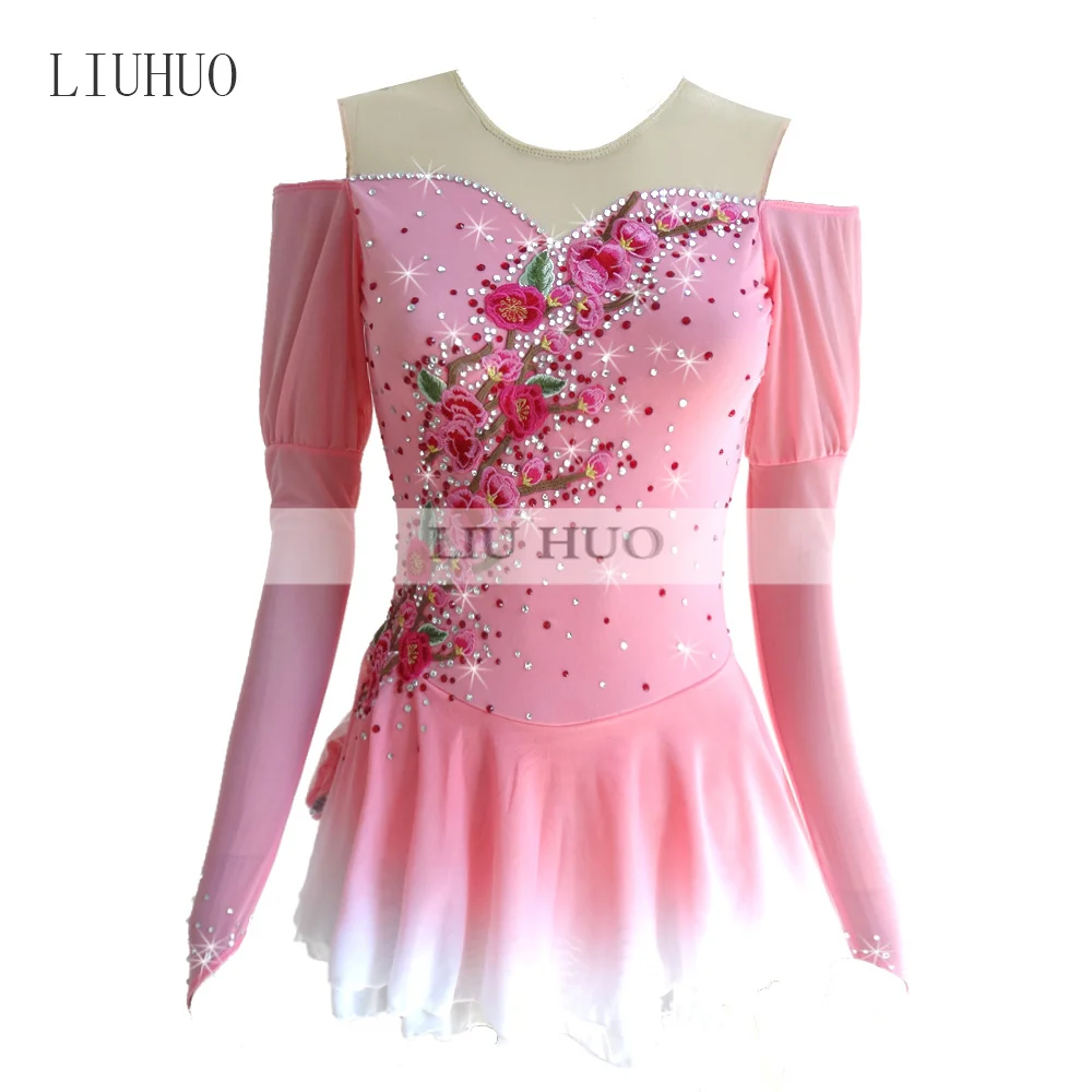 chinese dress ladies Amazon.com: Figure Skating Dress Women's Girls' Long Sleeves Ice Skating  Dress High Elasticity Competition Handmade, S,Pink : Clothing, Shoes &  Jewelry