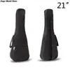 21" Guitar Bag Nylon oxford Ukulele Waterproof Guitar Cover Gig Bag Soft Case Adjustable Shoulder Straps Guitar Carry Bags Black 1