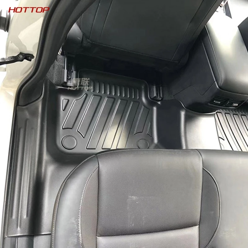 TPO черные коврики авто Интерьер кожа ног коврики колодки для Mazda 3 Axela