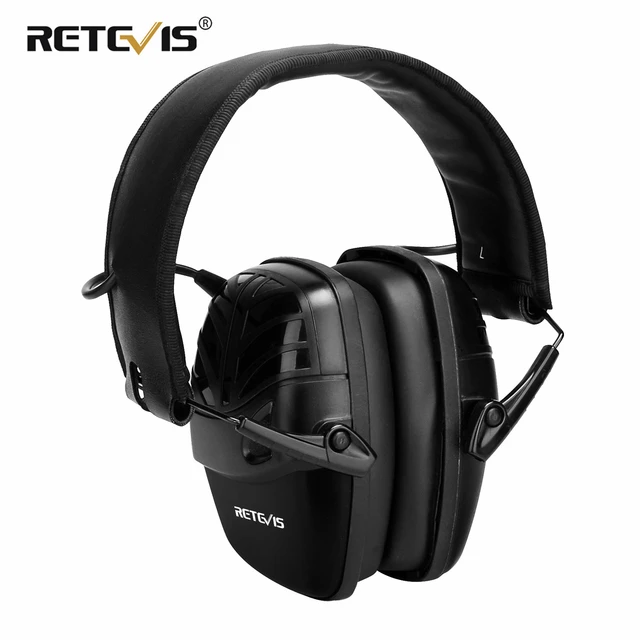 Retevis – Casque Antibruit Électronique Ehn003, Avec Micro, Protection  Auditive Pour Jeu Airsoft, Tir De Chasse, Pour Construction - Pièces Et  Accessoires De Talkie-walkie - AliExpress