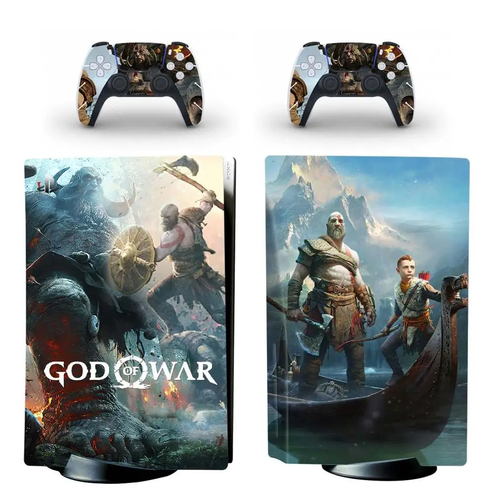God War Ps5 Standard Disc Skin Decal Cover For Playstation 5 Console And Controllers Ps5 Skin Sticker Vinyl - Stickers - AliExpress