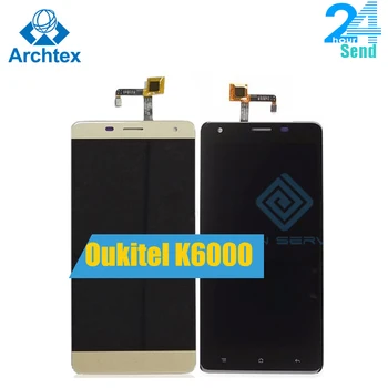 

For Oukitel K6000 LCD in Mobile phone LCD Display and TP Touch Screen Digitizer Assembly lcds +Tools 5.5" 1280x720P in stock