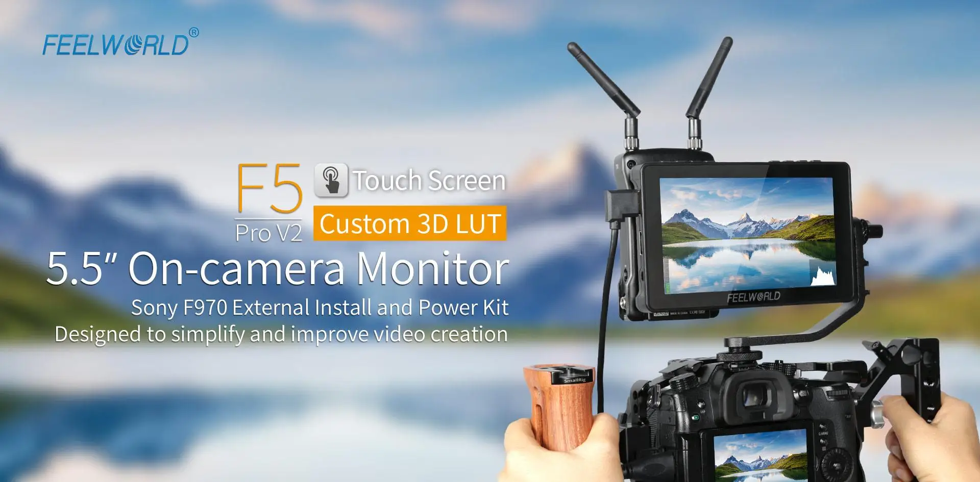 Feelworld F5 Pro V2 Monitor 5.5 Inch 