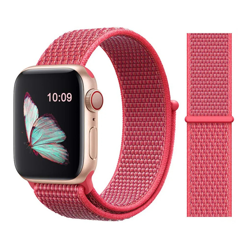 

for iwatch 4/3 Band 44mm 40mm Bracelet Sport loop watchband for apple watch 4 3 2 Nylon strap For Apple Watch band 42mm 38mm