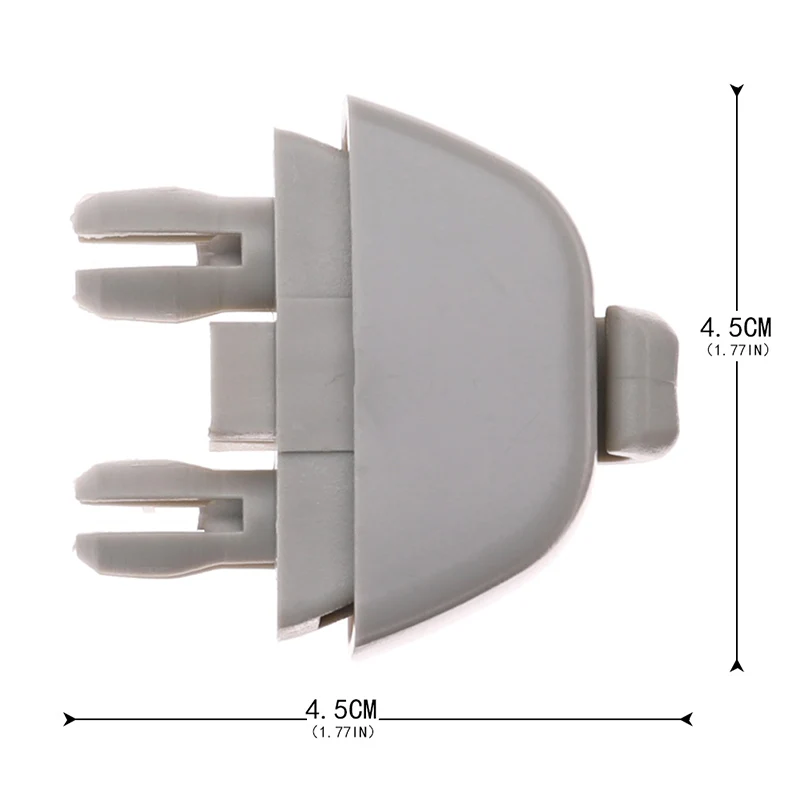 Автомобиль Интерьер Серый Бежевый солнцезащитный козырек клип крючок Подходит для Audi A6 A6L